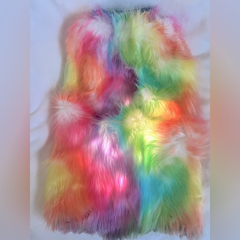 J. Valentine sherbet tie dye leg warners - Picture 5 of 7